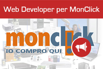 Web Developer e-commerce per MonClick