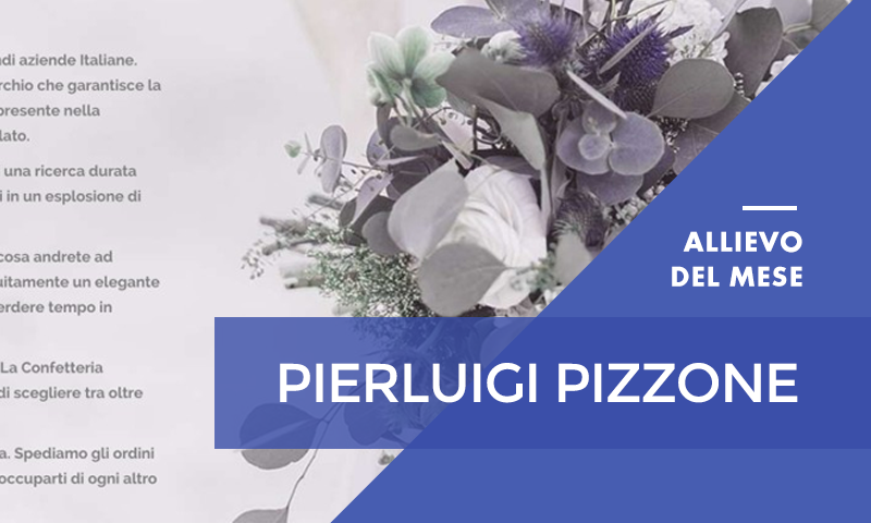 Ottobre 2017 – Pierluigi Pizzone – Master Online in Grafica Editoriale ‐ Web Design & eCommerce