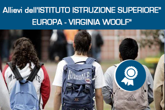 Luglio 2015 – Allievi dell’ISTITUTO ISTRUZIONE SUPERIORE “EUROPA – VIRGINIA WOOLF”