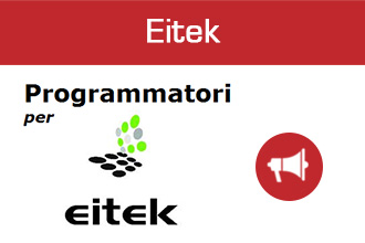 Programmatori Esperti per EITEK S.R.L.